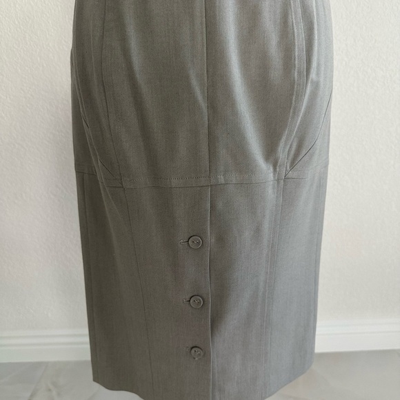 Victoria's Secret Gray Pencil Skirt - Picture 3 of 5